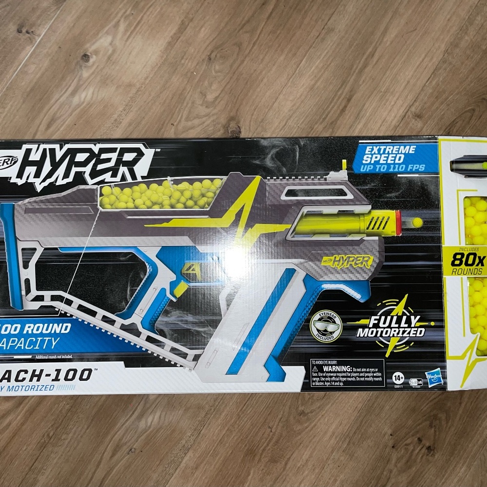 Nerf Hyper Mach - 100 GUN